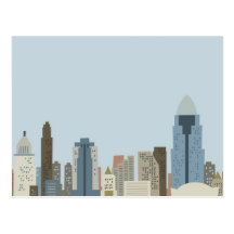 Cartoon Cincinnati Postcards