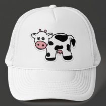 Cartoon Cow Cap hats