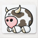 Cartoon Cow mousepads