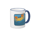Cartoon crab mug