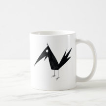 Cartoon Crow Coffee Mug