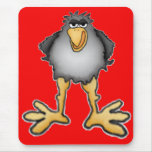 Cartoon Crow Mousepad