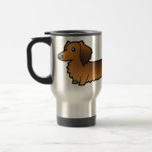Cartoon Dachshund (longhair) Mug