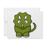 Cartoon Dinosaur invitations