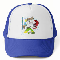 Cartoon Dog Agility Hat