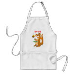 Cartoon Dragon Bar-B-Q Apron