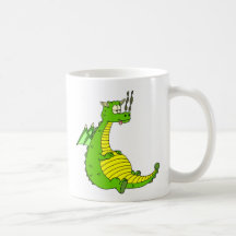 Cartoon Dragon: Full Mugs