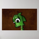 Cartoon Dragon Poster