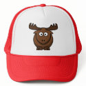 Cartoon Elk Reindeer Cap hats