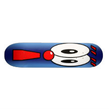 cartoon exclamation point board skateboard