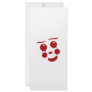 Cartoon Face, happy clown butterfly Full Color Rack Card