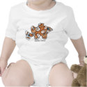 Cartoon Fish Personalised Newborn Baby Onesies t-shirts