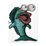 Cartoon Fish postcards