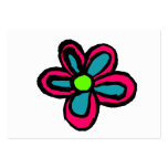 Cartoon Flower business cards