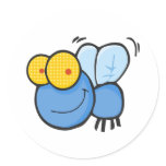 Cartoon Fly stickers