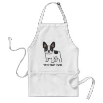 Cartoon French Bulldog Apron