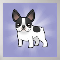 Cartoon French Bulldog