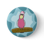 Cartoon Galah Cockatoo buttons