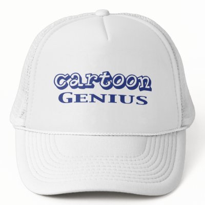 Cartoon Genius Gifts Hat by geniusgifts