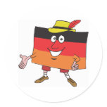Cartoon Germany stickers