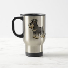 Cartoon Giant/Standard/Miniature Schnauzer Coffee Mug