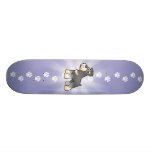 Cartoon Giant/Standard/Miniature Schnauzer Skateboards