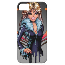 Cartoon Girl iPhone 5 Cases