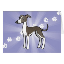 Cartoon Greyhound / Whippet / Italian Greyhound