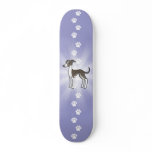 Cartoon Greyhound / Whippet / Italian Greyhound skateboards