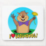 Cartoon Groundhog Mouse Pads