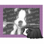 Cartoon Guinea Pig Photo Frame (long hair) photo sculptures
