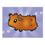 Cartoon Guinea Pig (scruffy) Post Cards