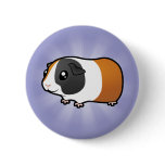 Cartoon Guinea Pig (smooth hair) buttons