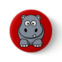 Cartoon Hippo button
