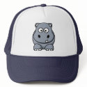 Cartoon Hippo Cap hat