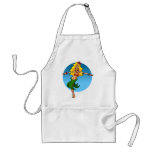 Cartoon Hula Dancer aprons