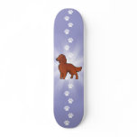 Cartoon Irish / English / Gordon / R&W Setter skateboards