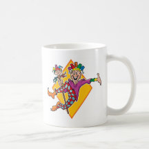 Cartoon Jester Mugs