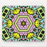Cartoon Kaleidoscope 01 Mouse Mat