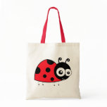 Cartoon Ladybug Tote Bags