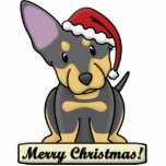 Cartoon Lancashire Heeler Christmas Ornament photo sculptures
