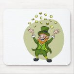 Cartoon Leprechaun mousepads