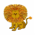 Cartoon Lion Children's Art photo sculptures