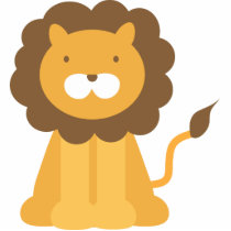 Cartoon Lion Photo Sculptures