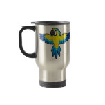 Cartoon Macaw / Parrot mugs