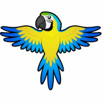 Cartoon Macaw / Parrot