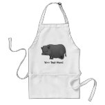 Cartoon Miniature Pig aprons