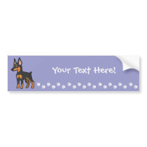 Cartoon Miniature Pinscher / Manchester Terrier