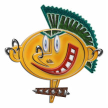 Cartoon Modern Boy Photo Sculpture