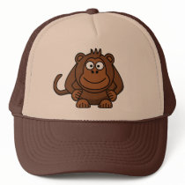 Cartoon Monkey  Cap Hats